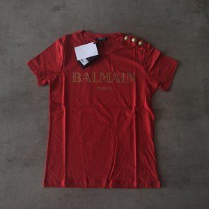 Balmain Red T-Shirt "XS"